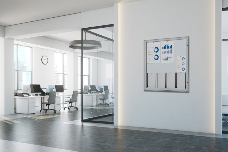 White,Brick,Open,Space,Office,Interior,With,A,Concrete,Floor,