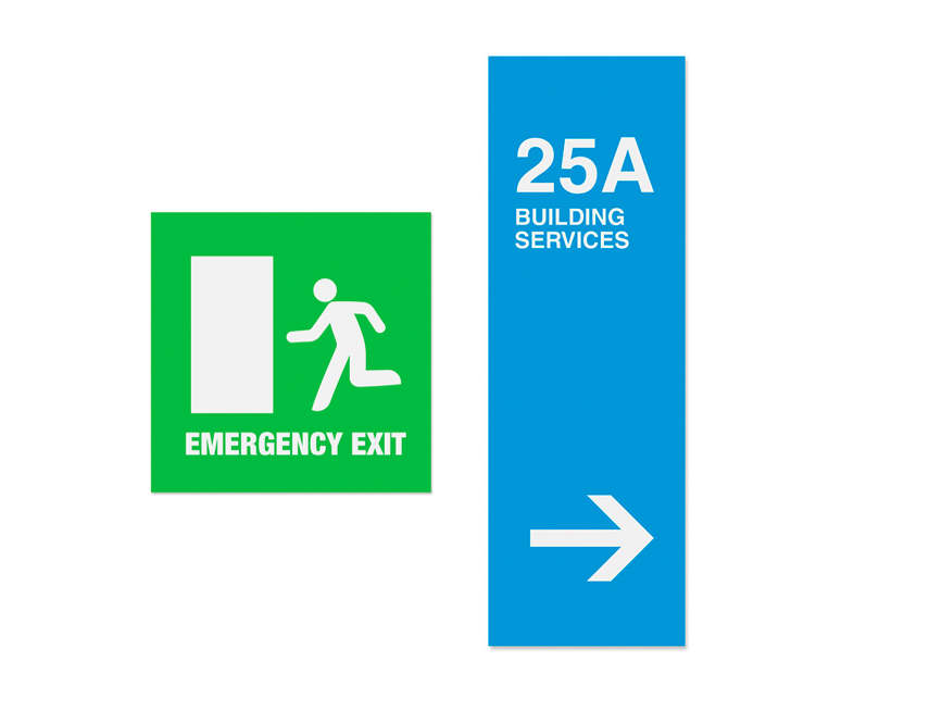 Indoor Wall Sign Economy