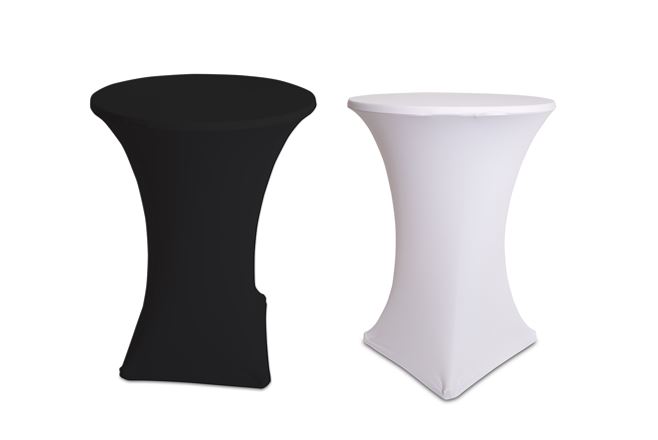 Table Cover Standard Round B W